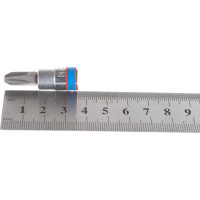 Головка-бита торцевая 1/4", Phillips, PH3, L=37 мм KING TONY 203103