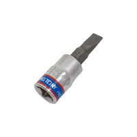 Головка-бита торцевая, 1/4", Slotted, 5,5х1,2 мм, L=37 мм KING TONY 203255