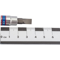 Головка-бита торцевая, 1/4", Slotted, 6,5х1,2 мм, L=37 мм KING TONY 203265