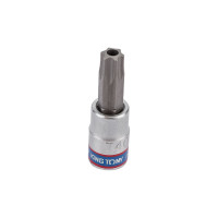Головка-бита торцевая 1/4", TORX с отверстием, T40Н, L=37 мм KING TONY 203740