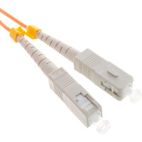 Соединительный волоконно-оптический шнур NIKOMAX оранжевый, 3м NMF-PC2M2C2-SCU-SCU-003