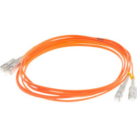 Соединительный волоконно-оптический шнур NIKOMAX оранжевый, 3м NMF-PC2M2C2-SCU-SCU-003
