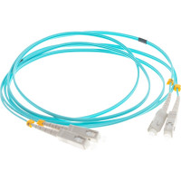 Соединительный волоконно-оптический шнур NIKOMAX аква, 2м NMF-PC2M3C2-SCU-SCU-002