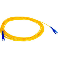 Соединительный волоконно-оптический шнур NIKOMAX желтый, 10м NMF-PC1S2C2-SCU-SCU-010