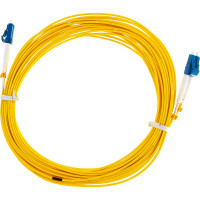 Соединительный волоконно-оптический шнур NIKOMAX желтый, 10м NMF-PC2S2C2-LCU-LCU-010