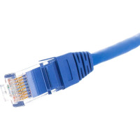 Коммутационный шнур NIKOMAX U/UTP 4 пары, синий, 0,5м NMC-PC4UD55B-005-C-BL