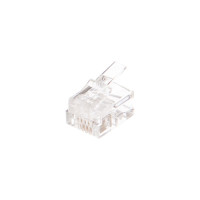 Телефонный коннектор NIKOMAX RJ11/6P4C 100шт NMC-RJ64RE06UC1-100
