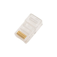Коннектор NIKOMAX RJ45/8P8C под витую пару, 100шт NMC-RJ88RZ06UD1-100