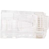 Коннектор NIKOMAX RJ45/8P8C под витую пару, 100шт NMC-RJ88RE50UD1-100