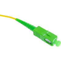 Соединительный волоконно-оптический шнур NIKOMAX желтый, 1м NMF-PC1S2C2-SCA-SCA-001