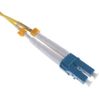Соединительный волоконно-оптический шнур NIKOMAX желтый, 1м NMF-PC2S2C2-LCU-LCU-001