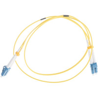 Соединительный волоконно-оптический шнур NIKOMAX желтый, 1м NMF-PC2S2C2-LCU-LCU-001