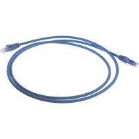 Коммутационный шнур NIKOMAX U/UTP 4 пары, синий, 1,5м NMC-PC4UD55B-015-C-BL