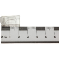 Коннектор NIKOMAX RJ45/8P8C под витую пару, круглый ввод, 100шт NMC-RJ88RZ50UD2-100