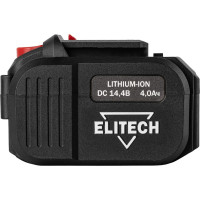 Аккумулятор Elitech 1820.067500 (Li-ion, 14,4В, 4Ач) 188828