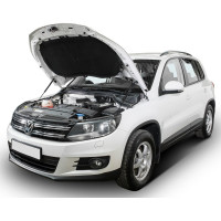 Газовые упоры капота АвтоУпор для Volkswagen Tiguan I рестайлинг 2011-2017, 2 шт., UVWTIG012