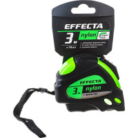Рулетка 3м/19 мм с магнитом, автостопом, лентой нейлон EFFECTA Nylon 580319