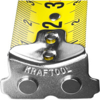 Рулетка KRAFTOOL Grand 5 м, 25 мм, обрезиненный пластиковый корпус 34022-05-25