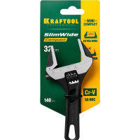 Разводной ключ KRAFTOOL SlimWide Compact 140/32 мм 27266-20