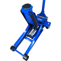 Подкатной домкрат AE&T 3 т, двухнасосный, низкий T31703