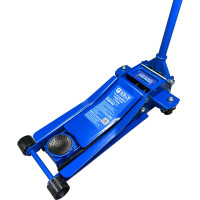 Подкатной домкрат AE&T 3 т, двухнасосный, низкий T31703