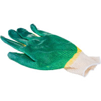 Перчатки Без бренда трикотажные с двойным латексным обливом 67851
