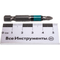 Биты профессиональные KRAFTOOL Optimum Line PZ2, 50 мм, хвостовик E 1/4", 10 шт в блистере 26124-2-50-10