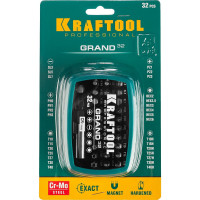 Набор бит с магнитным адаптером Kraftool 26083-H32