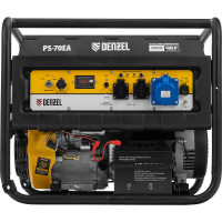 Бензиновый генератор DENZEL PS 70 EA, 7,0 кВт, 230В, 25л 946894