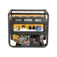 Бензиновый генератор DENZEL PS 80 EA, 8,0 кВт, 230В, 25л 946924