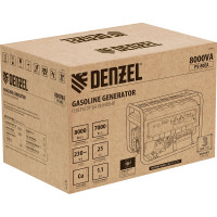 Бензиновый генератор DENZEL PS 80 EA, 8,0 кВт, 230В, 25л 946924