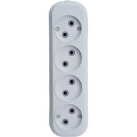 Колодка IN HOME У-4-GRAND 4-х местная 5040 4690612000497