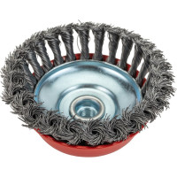 Щетка-крацовка чашечная для УШМ (120 мм, М14) MIRAX 35104-120