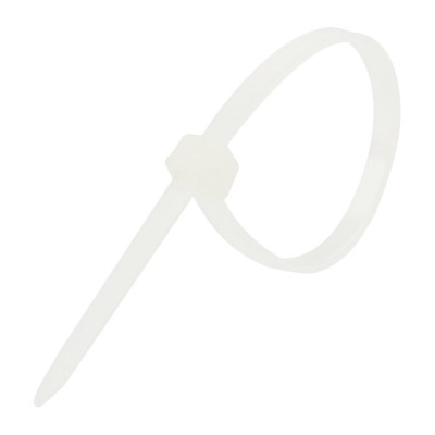 Стяжки Cablexpert пластиковые 100 мм х 2.5 мм, белые 100 шт. NYT-100х2.5