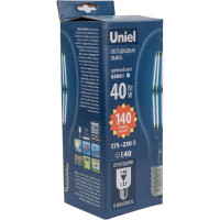 Лампа светодиодная Uniel LED-ED90-40W/DW/E40/CL GLP05TR прозрачная UL-00003763