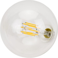 Лампа Uniel LED-G125-15W/3000K/E27/CL PLS02WH Форма шар, прозрачная UL-00004860