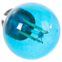 Лампа Uniel LED-G45-5W/BLUE/E27 GLA02BL Форма шар UL-00002990