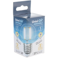 Лампа Uniel LED-G45-5W/NW/E27/CL/DIM GLA01TR светодиодная диммируемая UL-00002871
