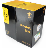 Кабель Cablexpert FTP indoor 4x2x(7 *0.18), медный, кат.5е, многож., 305м, box, серый, FPC-5004E