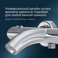 Смеситель для ванны и душа AM.PM Sense с термостатом, хром F7550064
