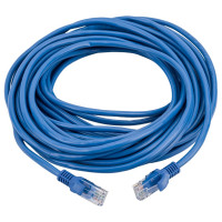 Многожильный медный патч-корд Cablexpert UTP кат.5e, 10м, литой, синий PP10-10M/B