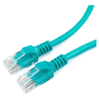 Патч-корд Cablexpert UTP кат.6, 0.25м, литой, многожильный зелёный PP6U-0.25M/G