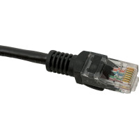 Многожильный патч-корд Cablexpert UTP кат.5e, 1.5м, литой, чёрный PP12-1.5M/BK
