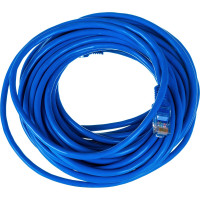 Многожильный патч-корд Cablexpert UTP кат.5e, 10м, литой, синий PP12-10M/B