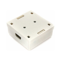 Розетка Cablexpert RJ-45 кат.STP 5e внешняя экранированная 2 портa, 110&Krone NAS214