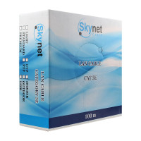 Кабель SkyNet Premium FTP outdoor 4x2x0,51, медный, FLUKE TEST, кат.5e, однож., 100 м, box, черный CSP-FTP-4-CU-OUT/100
