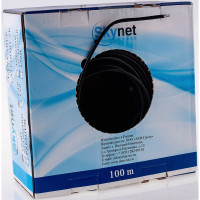 Кабель SkyNet Premium UTP outdoor 4x2x0,51, медный, FLUKE TEST, кат.5e, однож., 100 м, box, черный CSP-UTP-4-CU-OUT/100