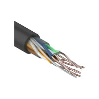 Кабель SkyNet Premium UTP outdoor 4x2x0,51, медный, FLUKE TEST, кат.5e, однож., 305 м, box, черный CSP-UTP-4-CU-OUT