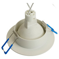 Встраиваемый потолочный светильник FERON MR16 G5.3 белый, GS-M392 28339