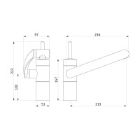 Смеситель для кухни Damixa 290007464